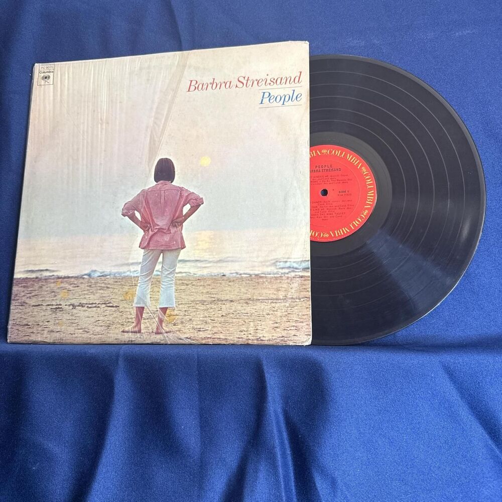 1971 Barbara Streisand People album on vinyl